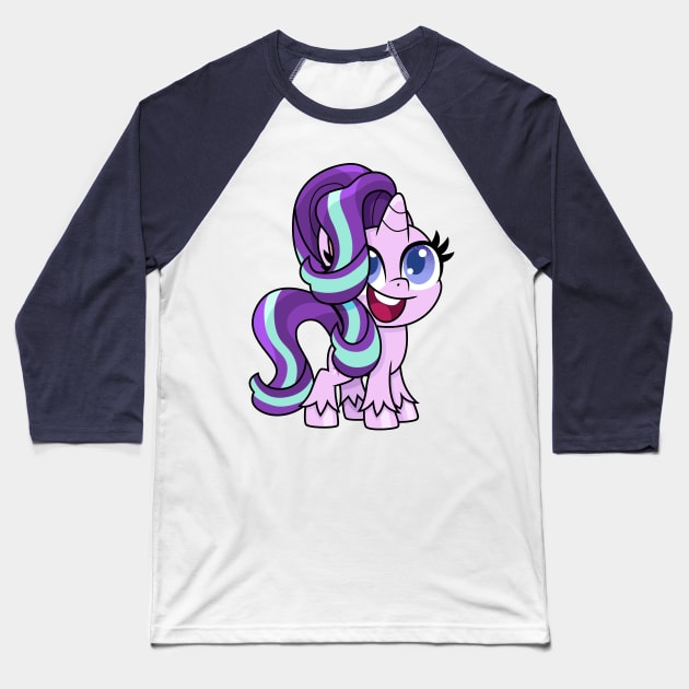 Pony Life Starlight Glimmer v2 Baseball T-Shirt by CloudyGlow